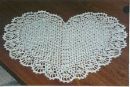 heart doily